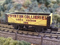 5-plank fixed-end open wagon