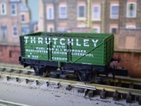 7-plank end-door open wagon.